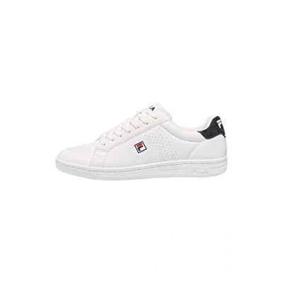 Abbildung von Fila Crosscourt Sneaker low, Größe: 42, White/blue Leder und lederimitat