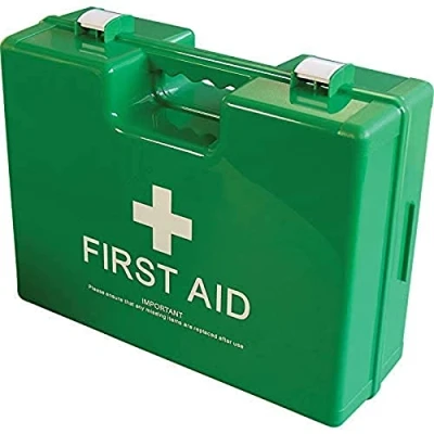 Abbildung von Safety First Aid Group Mittelgroßer Deluxe Koffer, leerer Erste Hilfe Kasten mit Trennwänden und Staubdichtungen