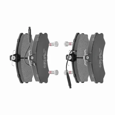 Abbildung von F.BECKER_LINE Bremsbeläge Vorne (10411287) passend für FIAT Ducato PEUGEOT J5 C25
