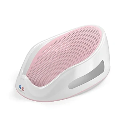 Abbildung von Angelcare® Badesitz Angelcare Badewannensitz mit weicher Liegefläche Light pink