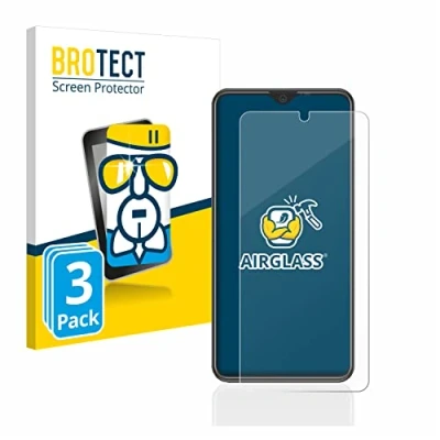 Abbildung von BROTECT Schutzglas für Beafon M6s premium (3 Stück) Schutzfolie Panzer Folie Glas [Extrem Kratzfest 9H, Anti Fingerprint, Ultra Transparent]