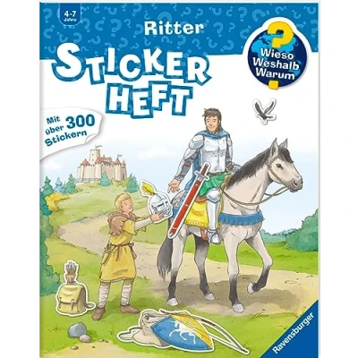Abbildung von Wieso? Weshalb? Warum? Stickerheft: Ritter: Mit über 300 Stickern