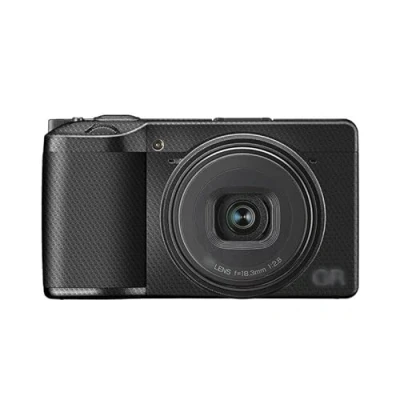 Abbildung von JJC Anti Kratz Schutz Aufkleber, kompatibel mit Ricoh GR III IIIx HDF GR3 GR3x Digitalkamera, rutschfeste Kameragehäuse Skin Cover Film (Matrixmuster)