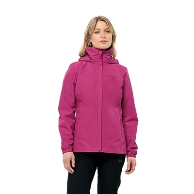 Abbildung von Jack Wolfskin Stormy Point Outdoorjacke, Damen, Größe: XS, New magenta