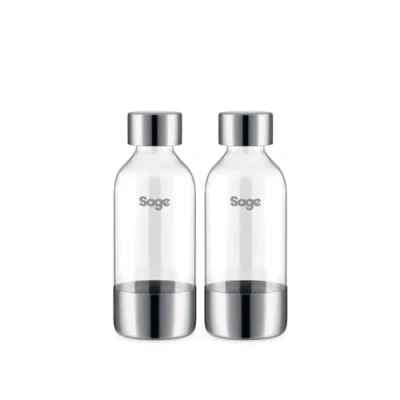 Abbildung von Sage the InFizz™ SCA002BSS Wassersprudler Flaschen 2er Set 0.6 L