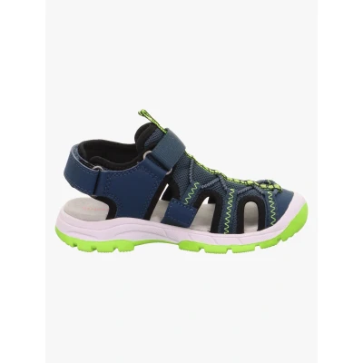 Abbildung von Superfit Tornado Trekkingsandale für Kinder, Größe: 30, Blau gelb Schuhe