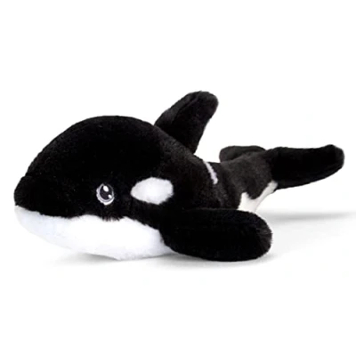Abbildung von azzesso Kuscheltier Orca (1 St., 33 cm), flauschiges Stofftier, Schwarz Weiß, Plüsch