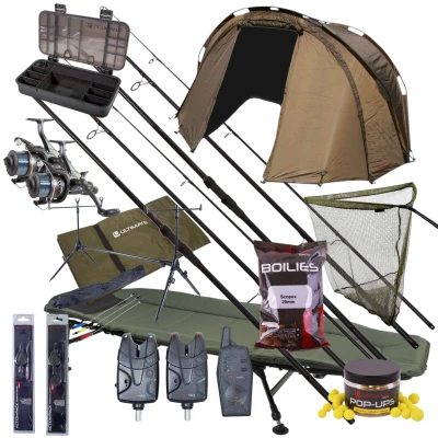 Abbildung von Ultimate Mega Complete Carp Nachtangel Set Karpfenset