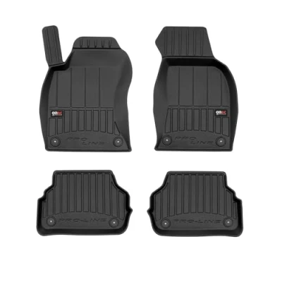 Abbildung von OMAC Gummi Fußmatten kompatibel mit Audi A6 C5 Limo Avant 1997 2004 Premium TPE Automatten