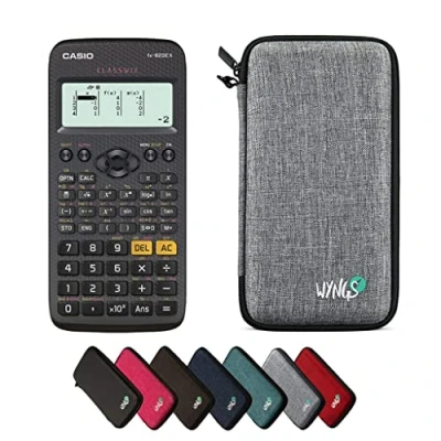 Abbildung von CALCUSO Sparpaket Hellgrau mit Taschenrechner Casio FX 82DE X ClassWiz