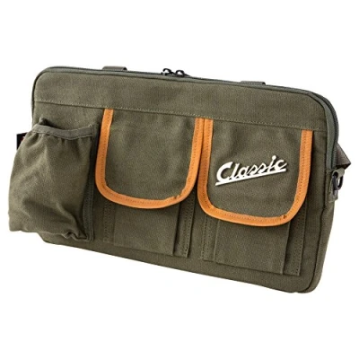 Abbildung von Tasche SIP Classic, für Gepäckfach/Handschuhfach, Vespa 360x210x30 mm, Canvas, Olive