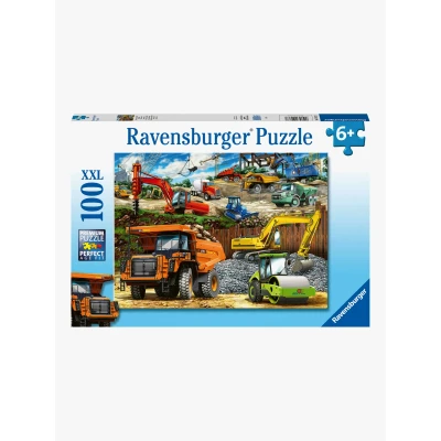 Abbildung von Ravensburger Puzzle Baumaschinen, 100 Teile