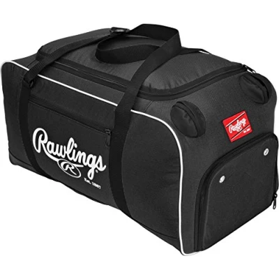 Abbildung von Rawlings Covert Player Duffle Bag, Unisex Erwachsene, schwarz, 26&quot; L x 13&quot; W H