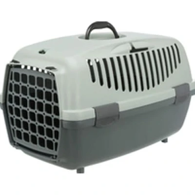 Abbildung von TRIXIE Hunde Transportbox Be Eco Capri anthrazit/grau grün
