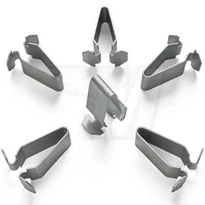 Abbildung von 15x Kofferraum Innenverkleidung Befestigungs Clip Klammer aus Metall 3B9867289