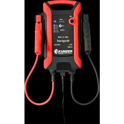Abbildung von KUNZER MPB 12/800 Next Generation Profi Startgerät LiFePO4 Für 12V Auto Batterie 4.000/800 A inkl. Wand Ladestation