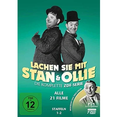 Abbildung von Lachen Sie mit Stan &amp; Ollie (7 DVDs) Die ZDF Gesamtedition (Alle 21 Filme) (Fernsehjuwelen)