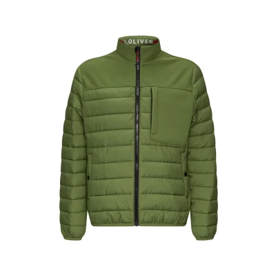 Abbildung von s.Oliver Allwetterjacke Leichte Steppjacke im Materialmix mit Kontrast Details