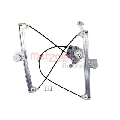 Abbildung von Metzger Fensterheber vorne rechts elektrisch ohne Elektromotor 2160762 BMW: 1 Schrägheck, 2 Coupe