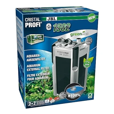 Abbildung von JBL GmbH &amp; Co. KG Aquariumfilter CRISTALPROFI e1502 greenline Außenfilter für Aquarien von 160