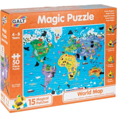 Abbildung von Galt Magisches Puzzle Weltkarte 50 Teile