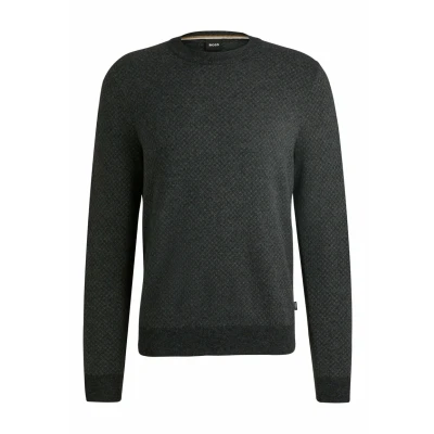 Abbildung von BOSS Eltoro Strickpullover, Herren, Größe: XL, Black one