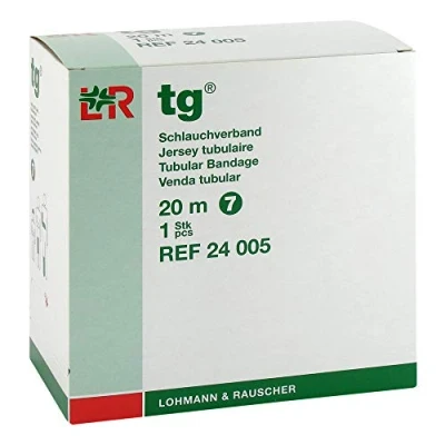 Abbildung von Tg Schlauchverband Größe 7 20 m weiss 24005