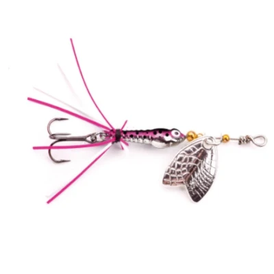 Abbildung von Spro Mayfly Larve Micro Spinner Rainbow Trout Treble hook