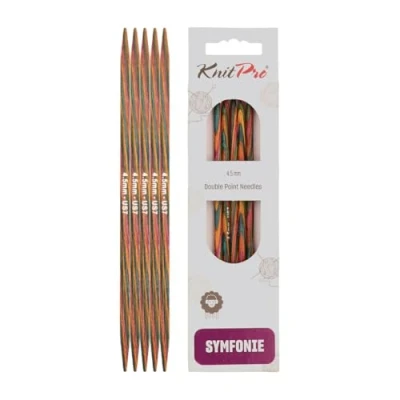Abbildung von KnitPro Symfonie Wood Nadelspiel 4,5 mm 20cm