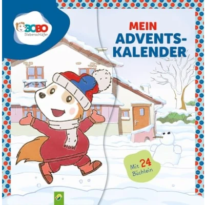 Abbildung von Mein Adventskalender Bobo Siebenschläfer: 24 Mini Bilderbücher aus stabiler Pappe in großer, wiederverschließbarer Box. Für Kinder ab 3 Jahren