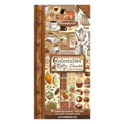 Abbildung von Collectables 10 sheets 15x30,5 (6x12) Coffee and Chocolate