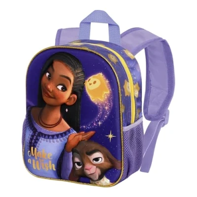 Abbildung von Wish Star Kleiner 3D Rucksack, Lila, 26 x 31 cm, Kapazität 8,5 L