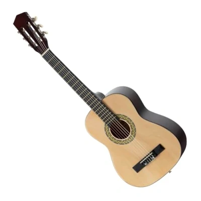 Abbildung von Classic Cantabile AS 851 L Klassikgitarre 1/2 für Linkshänder (Konzertgitarre Kinder/Anfänger, Acoustic Series) natur