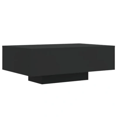 Abbildung von vidaXL Couchtisch mit LED Leuchten Schwarz 85x55x31 cm (1 St)