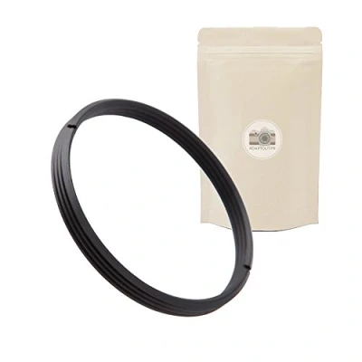 Abbildung von M39 M42 Adapterring Objektiv auf Gehäuse (M39x1 M42x1) Adapter 100% Metall Ring für Kamera Silber 42 mm M 39