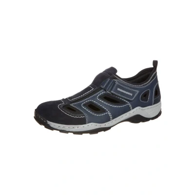 Abbildung von Rieker Sneaker low, Herren, Größe: 41, Pazifik/denim/schwarz Schuhe