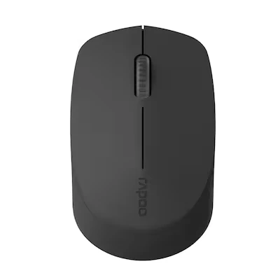 Abbildung von Rapoo M100 Silent kabellose Maus, Bluetooth, 2.4 GHz, 1300 DPI ergonomische Maus (Funk)