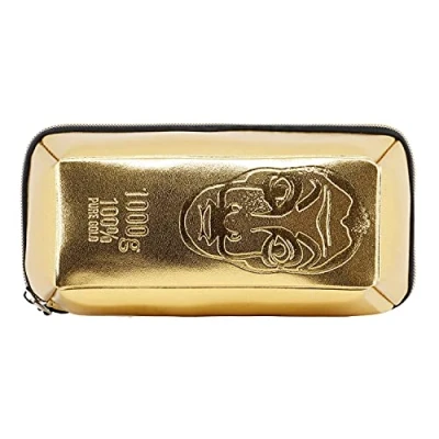 Abbildung von Haus des Geldes Ingot Federmäppchen, Golden