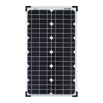 Abbildung von offgridtec Solarmodul &quot;30W MONO 12V Solarpanel&quot;, extrem wiederstandsfähiges ESG Glas