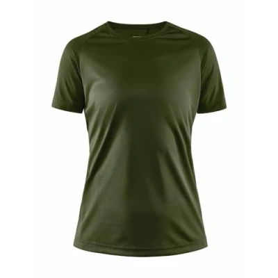 Abbildung von Craft CORE Unify Training Tee Damen Sportshirt L Rift Activewear für aus recyceltem Polyester Geschwungene Seitennähte Quick Dry Tshirt Funktionsshirt