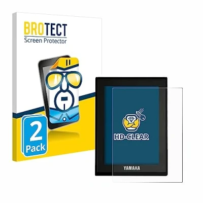 Abbildung von BROTECT (2 Stück Schutzfolie für Yamaha LCD Display (E Bike Display) Displayschutz Folie Ultra Klar