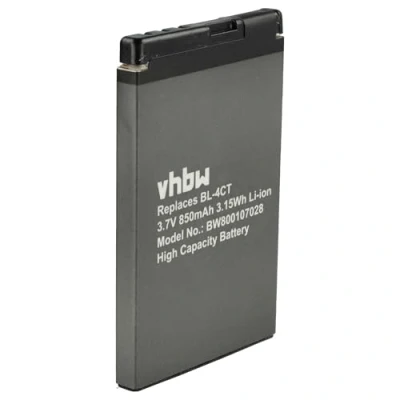 Abbildung von vhbw Akku Ersatz für Nokia BL 4CT Handy Smartphone Telefon (850mAh, 3,7V, Li Ion)