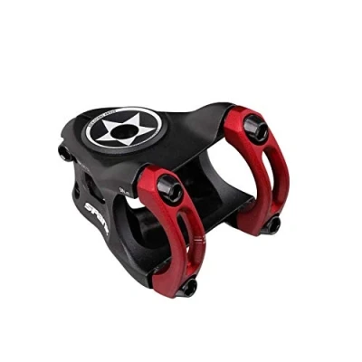 Abbildung von Spank Split Stem Vorbau Mountainbike/MTB Erwachsene, Unisex, Rot, 33 mm