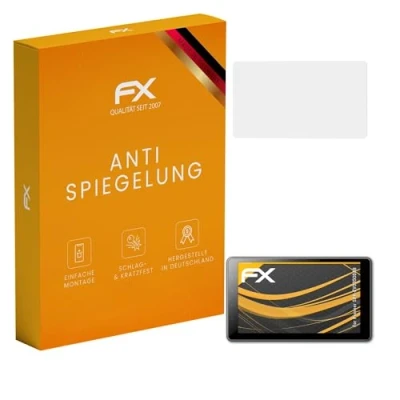 Abbildung von atFoliX Panzerfolie kompatibel mit Pioneer SPH EVO950DAB Schutzfolie, entspiegelnde und stoßdämpfende FX Folie (3X)