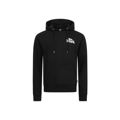 Abbildung von Lonsdale Schmale Passform Claughton Kapuzenpullover, Herren, Größe: XXL, Black