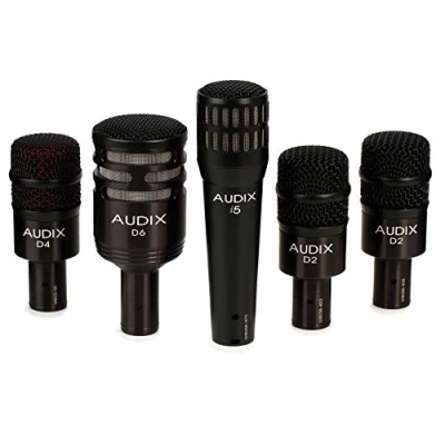 Abbildung von Audix DP 5 A Mikrofon Zusammenstellung für Drum Sets mit Mikrofonen und Zubehör