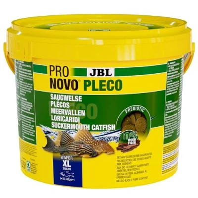 Abbildung von JBL PRONOVO PLECO WAFER, Futterwafer für Saugwelse von 15 40 cm, Fischfutter, Größe XL, 5,5 l