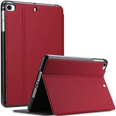 Abbildung von ProCase Buchdeckel Hülle für iPad Mini 7.9&quot;, 5/4/3/2/1, Klapp Leicht Schutzhülle Urban Folio Case Smart Cover Rot