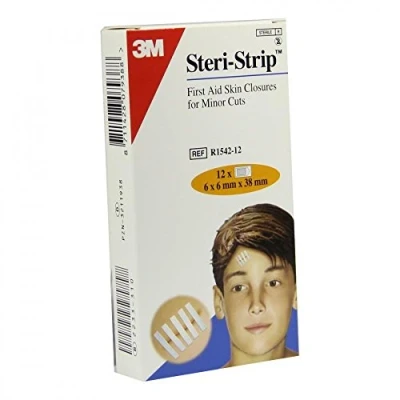 Abbildung von Steri Strip Steril 6x38mm 1542NP 12 12X6 St