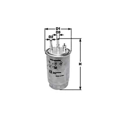 Abbildung von MAGNETI MARELLI 153071760251 Kraftstofffilter ohne Anschluss für Wassersensor Diesel RENAULT: Kangoo II Express, LAGUNA 3 Grandtour, TWINGO 2